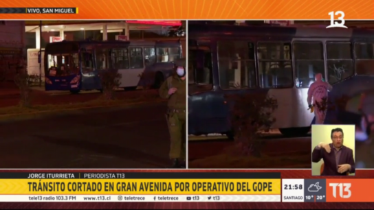 Adjudicación de atentado incendiario contra bus Red (ex-Transantiago)