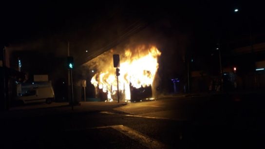 Adjudicación de ataque armado contra Carabineros de Chile y atentado incendiario contra bus del transantiago