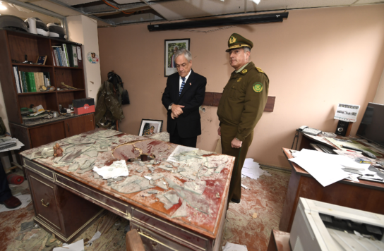 Adjudicación de atentados con paquetes-bomba contra Rodrigo Hinzpeter y el Mayor de Carabineros Manuel Guzmán